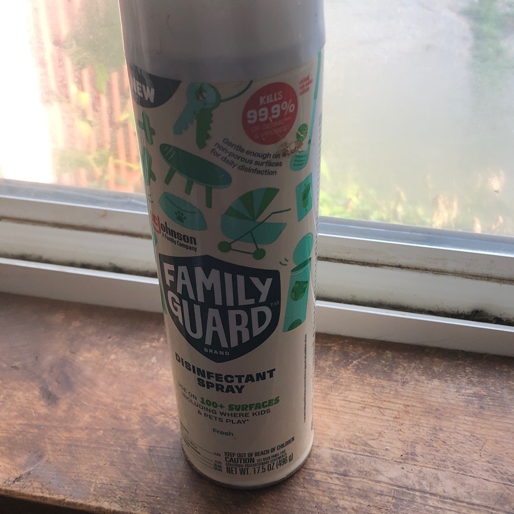 Disinfectant Spray - Fresh Scent (White/Teal)